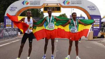 Záznamu maratonu mužů