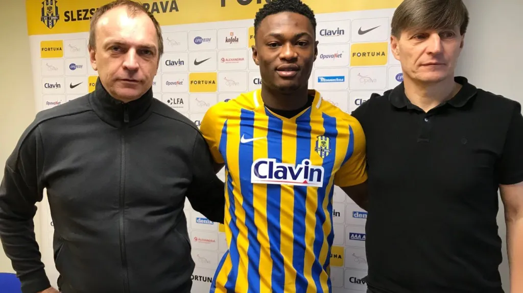 Endy Opoku Bernadina v dresu Opavy