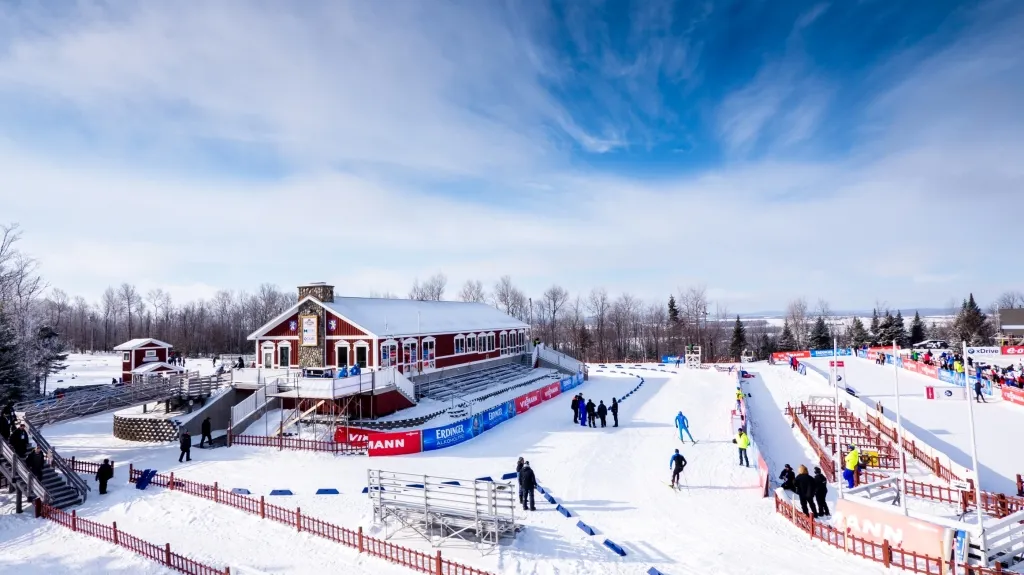 Biatlonový areál v Presque Isle
