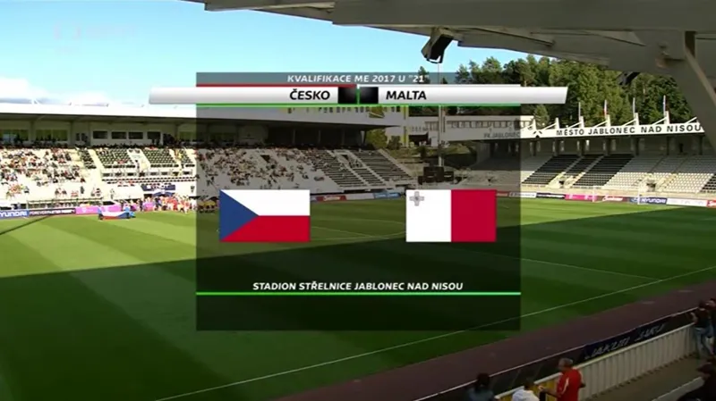 Sestřih utkání Česko - Malta