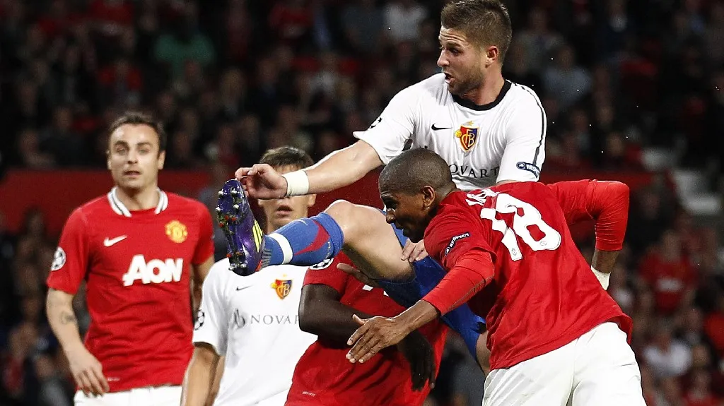 Utkání Manchester United - Basilej