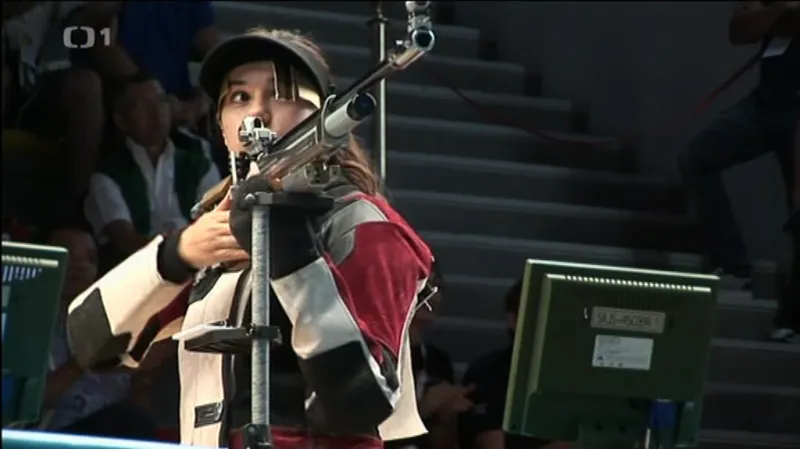 Finále vzduchové pušky žen vyhrála Italka Zublasingová