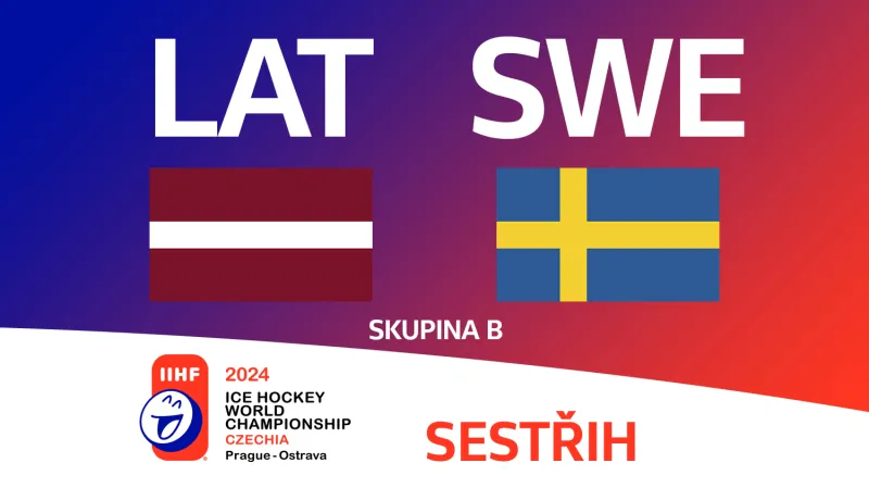 Sestřih utkání Lotyšsko – Švédsko