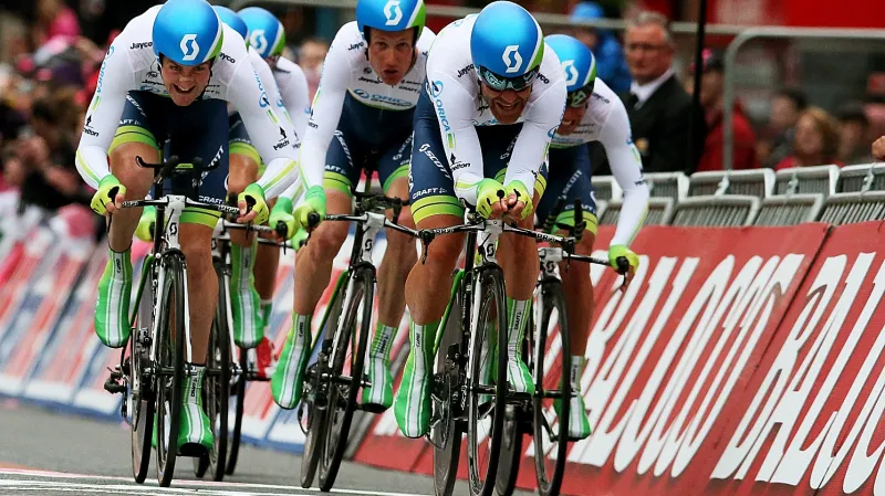 Tým Orica-GreenEDGE na Giro d'Italia