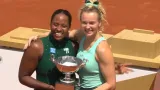 Townsendová se Siniakovou po triumfu na Roland Garros