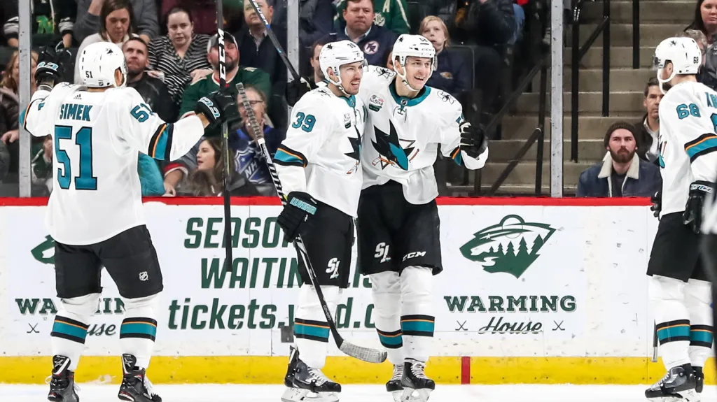 Radost hokejistů San Jose