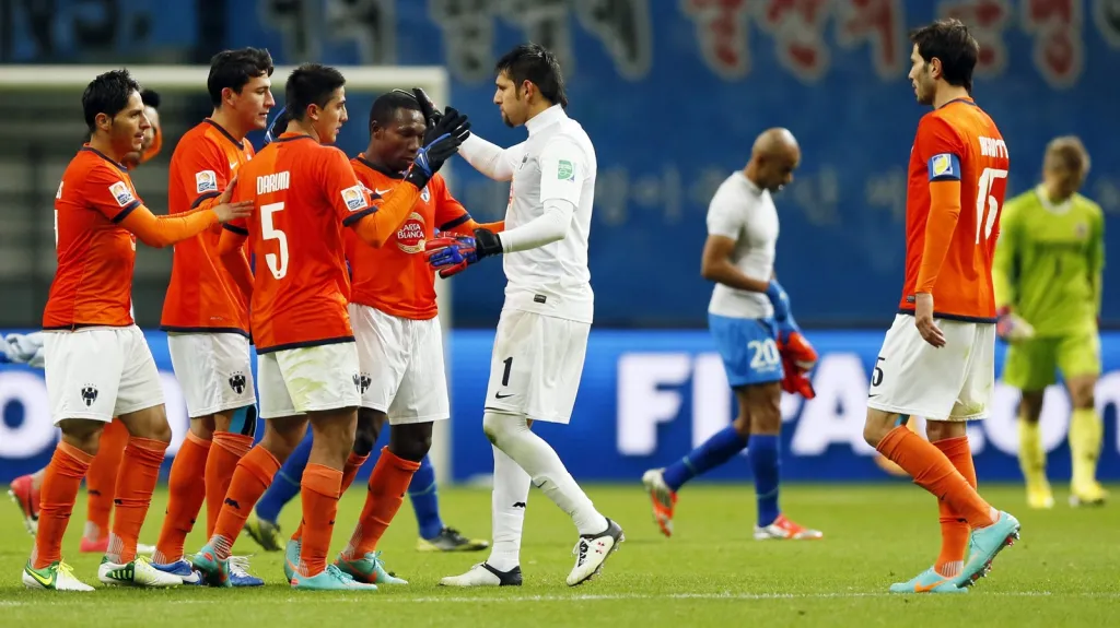 Radost fotbalistů Monterrey