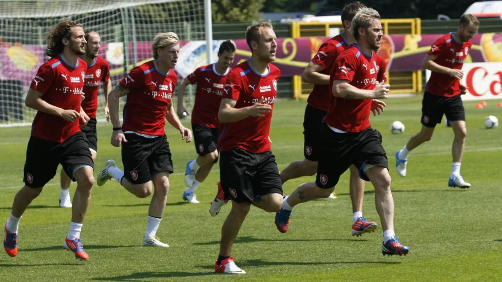 Čeští fotbalisté trénují ve Vratislavi