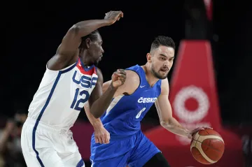 Tomáš Satoranský v olympijském zápase proti USA