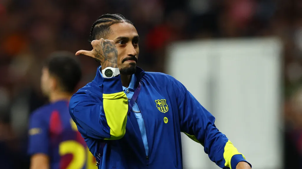 Raphinha po zápase Barcelony s Atléticem