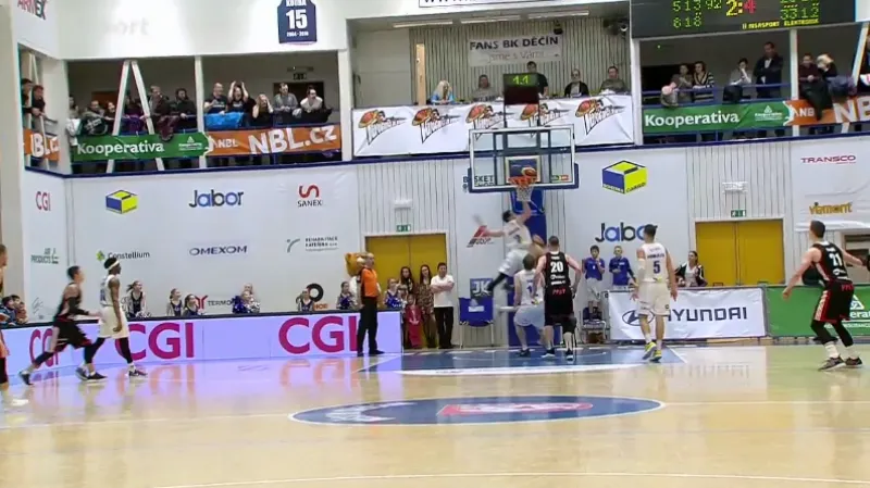 Dramatický závěr zápasu Děčín - Svitavy s ohlasy