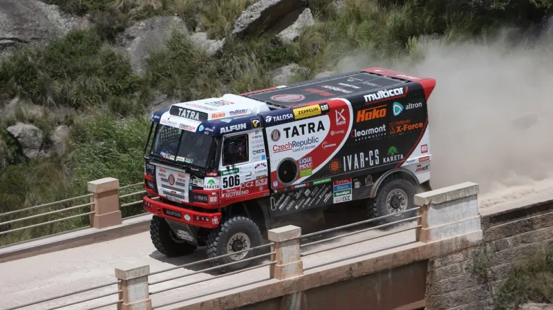 Sestřih 11. etapy Rallye Dakar