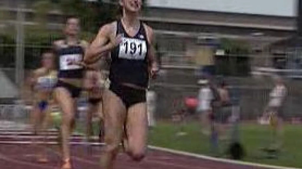 Atletka Lucie Škrobáková