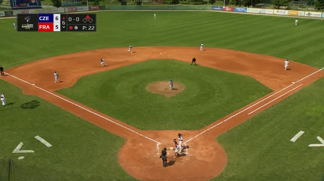 Baseballisté na domácím ME porazili Francii 7:5