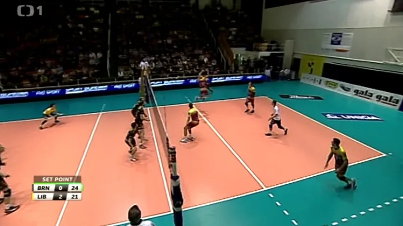 Sestřih volejbalu Brno - Liberec