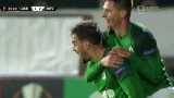 Gól v utkání Jablonec - Dynamo Kyjev: Hovorka - 1:2 (33. min.)