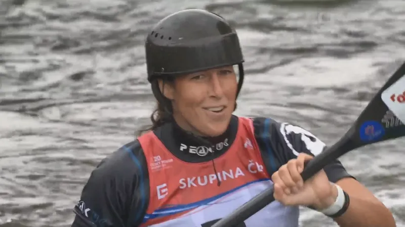 Vítězná jízda a ohlasy Kateřiny Kudějové (K1)