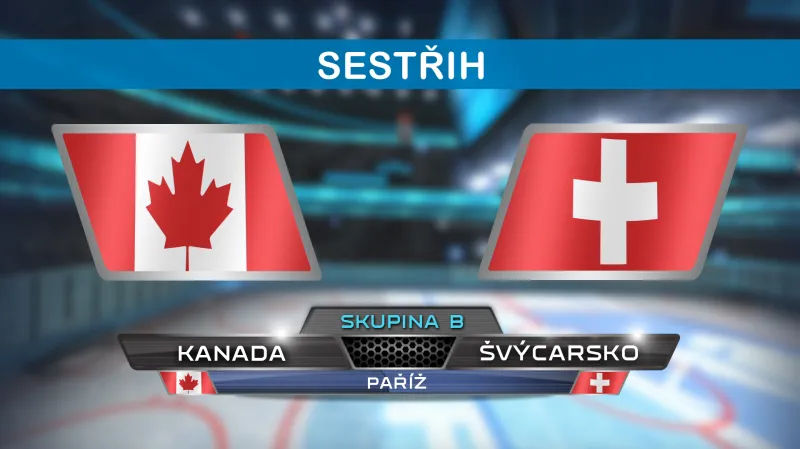 Sestřih utkání Kanada - Švýcarsko