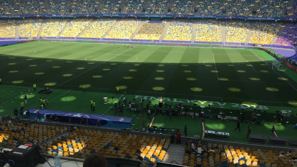 Kyjev v sobotu hostí finále Ligy mistrů