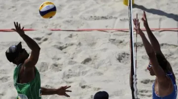 Pražský turnaj v plážovém volejbalu