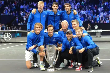 Vítězný tým 2. ročníku tenisového Laver Cupu