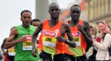 První tři běžci Pražského půlmaratonu