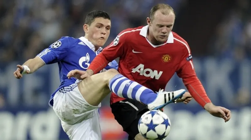 Utkání Schalke - Manchester United