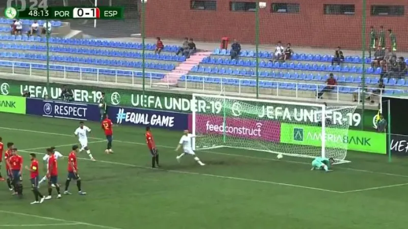 Sestřih zápasu Portugalsko 19 - Španělsko 19