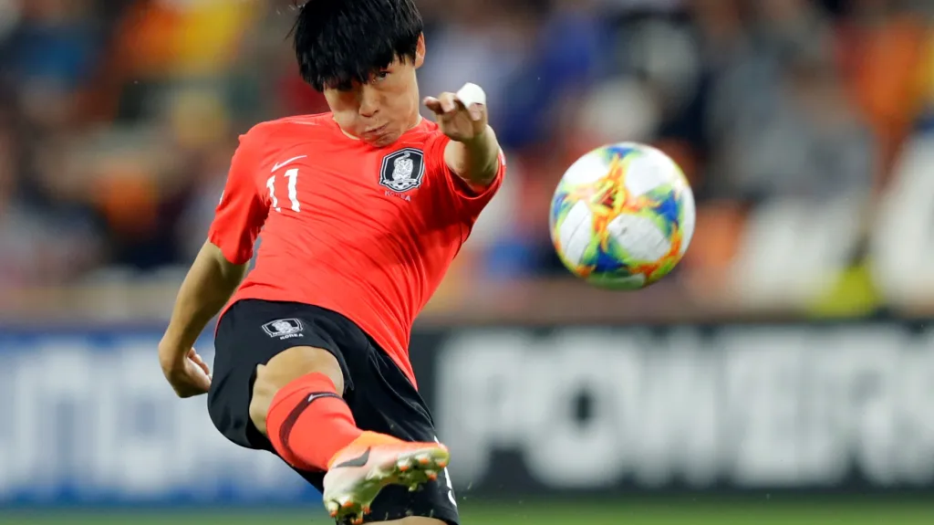 Jihokorejský reprezentant do 20 let Won-Sang Um