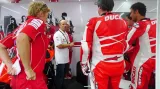 Randy Mamola u týmu Ducati