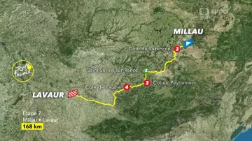 Představení 7. etapy Tour de France