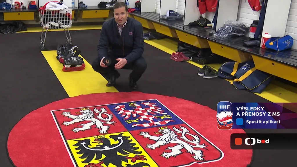 Modré hokejové tlačítko v HbbTV