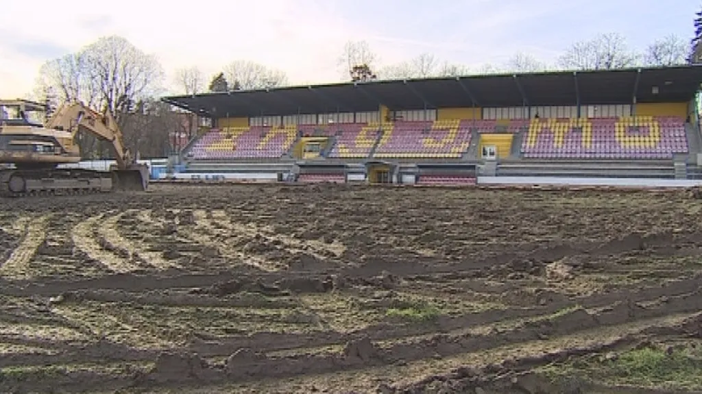 Znojemský fotbalový stadion