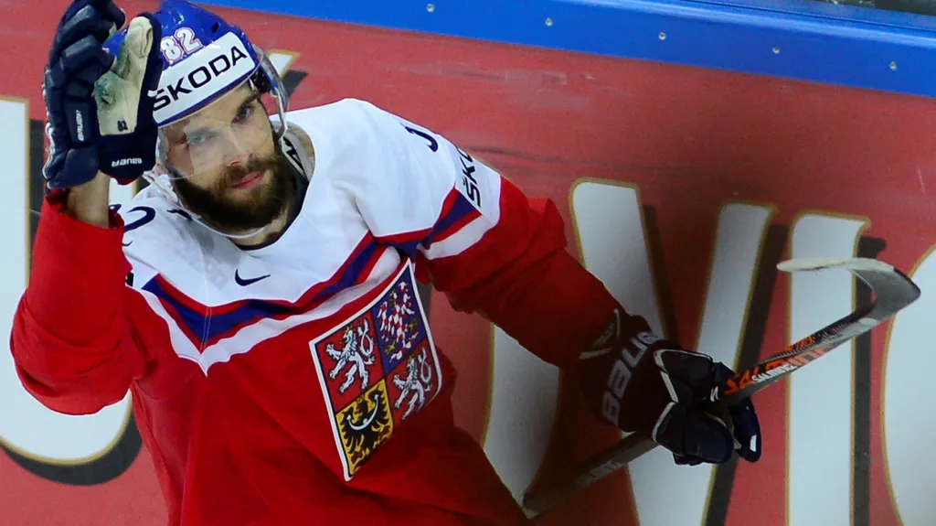 Střelec rozhodujícího nájezdu Michal Vondrka