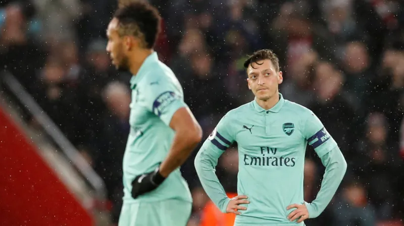 Fotbalisté Arsenalu koušou zklamání v Southamptonu