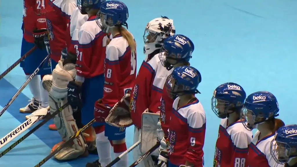 České hokejbalistky