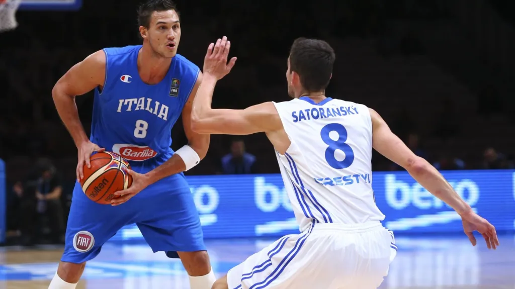 Danilo Gallinari v dresu Itálie