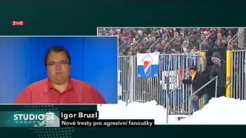 Studio ČT24 k zákazu vstupu na stadiony