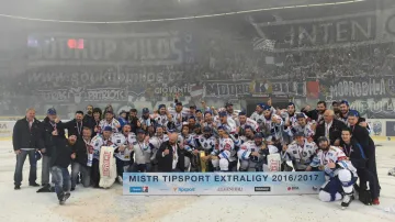 Nový mistři extraligy Kometa Brno