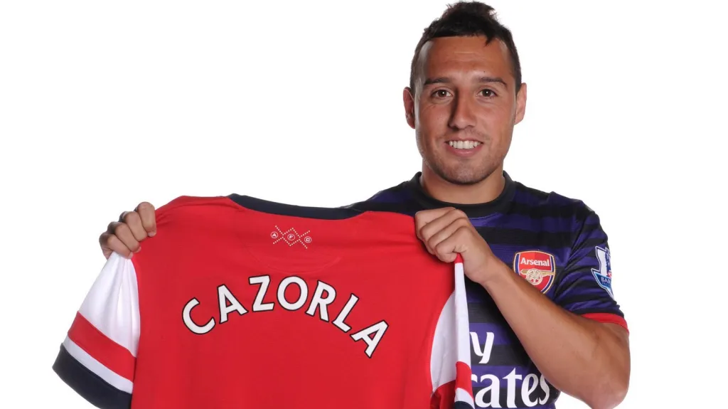 Santi Cazorla v dresu Arsenalu