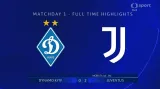 Sestřih utkání Dynamo Kyjev - Juventus