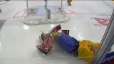 Moment utkání: Sražení gólmana Hellberga
