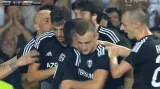Gól v utkání Karabach - Viktoria Plzeň: Muarem - 1:0 (28. min.)