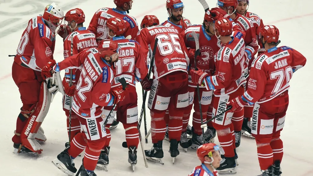 Radost třineckých hokejistů