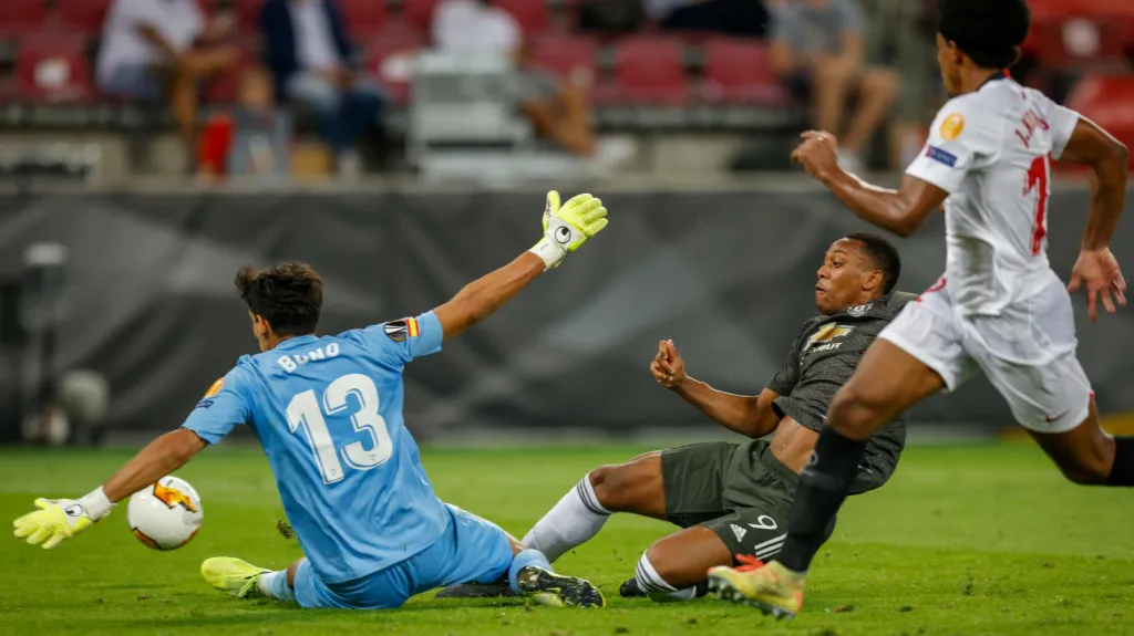 Semifinále EL mezi Sevillou a Manchesterem United