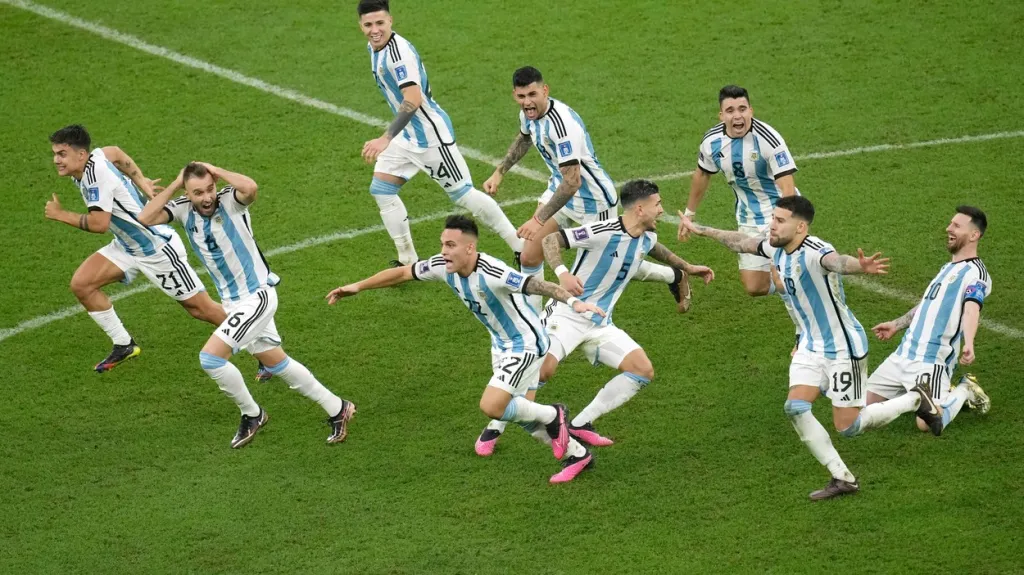 Argentina slaví vítězství na MS