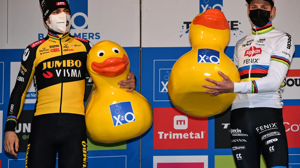 Wout van Aert a Mathieu van der Poel