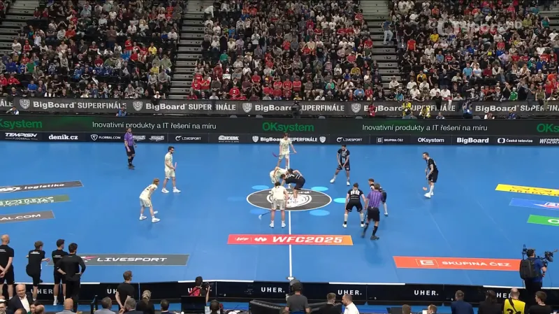 Sestřih superfinále florbalistů Mladá Boleslav – Střešovice