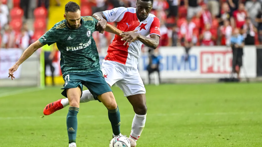 Utkání Slavia Praha – Legia Varšava