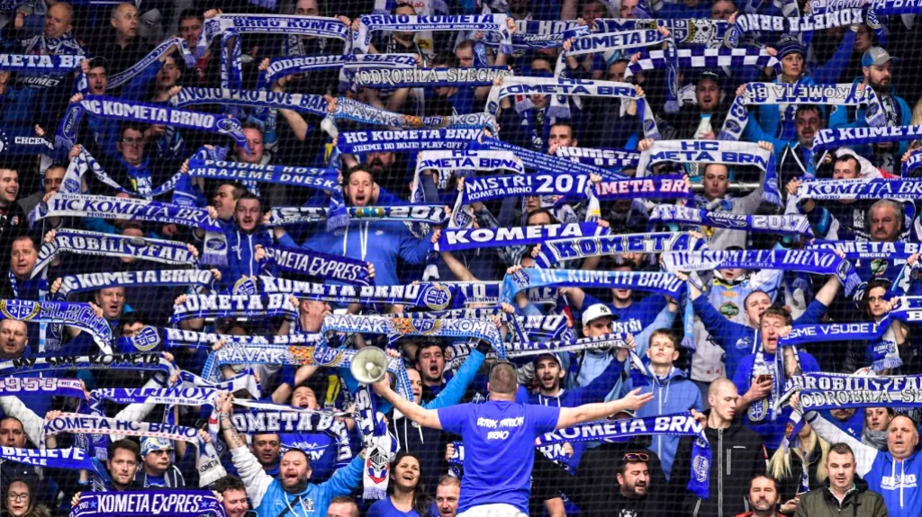 Fanoušci Komety Brno